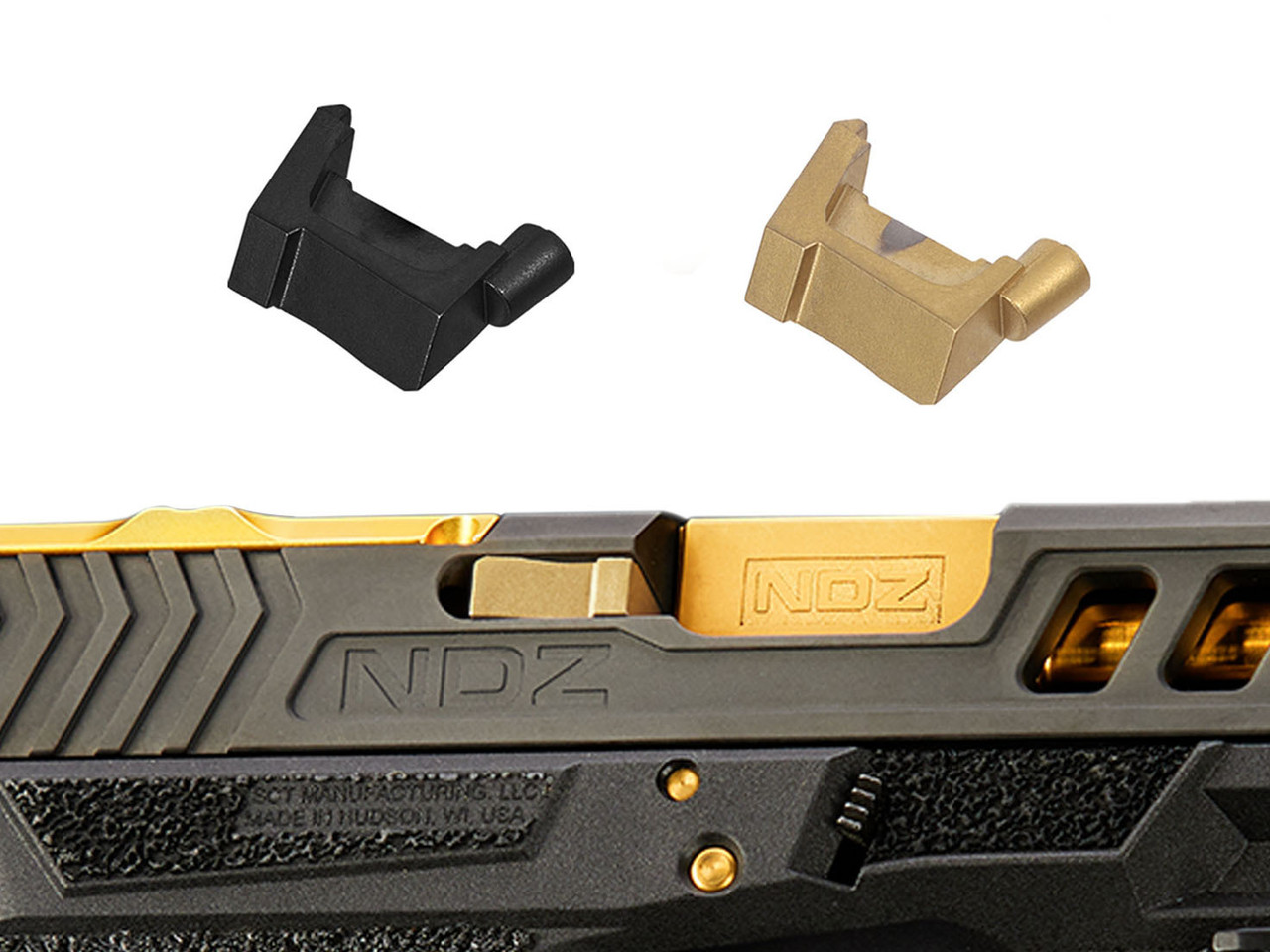 NDZ Glock Gen 1-4 17 19 26 34 Extractor | NDZ Performance