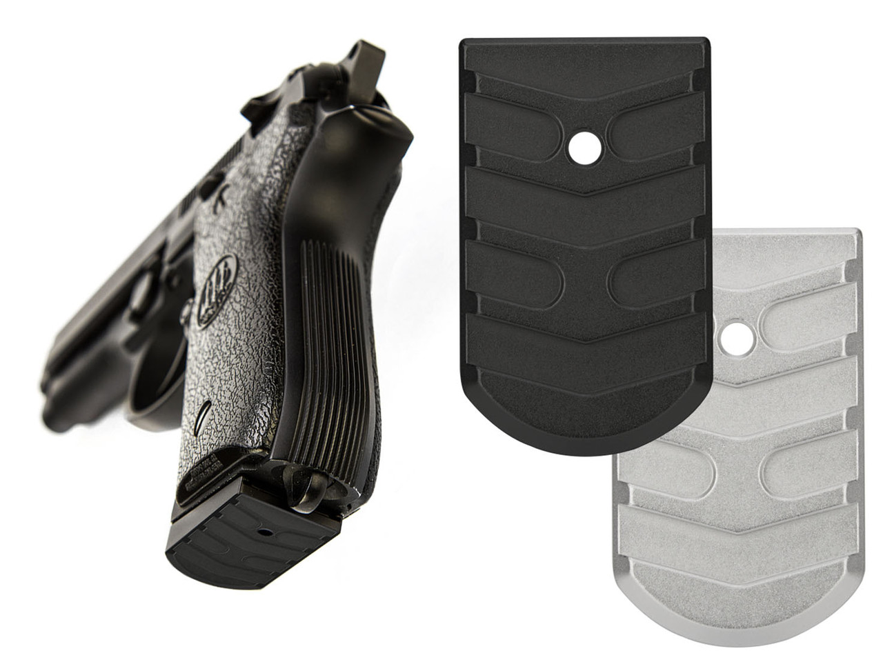 NDZ Beretta 92 & 96 Magazine Plate, Aspis Cut | NDZ Performance