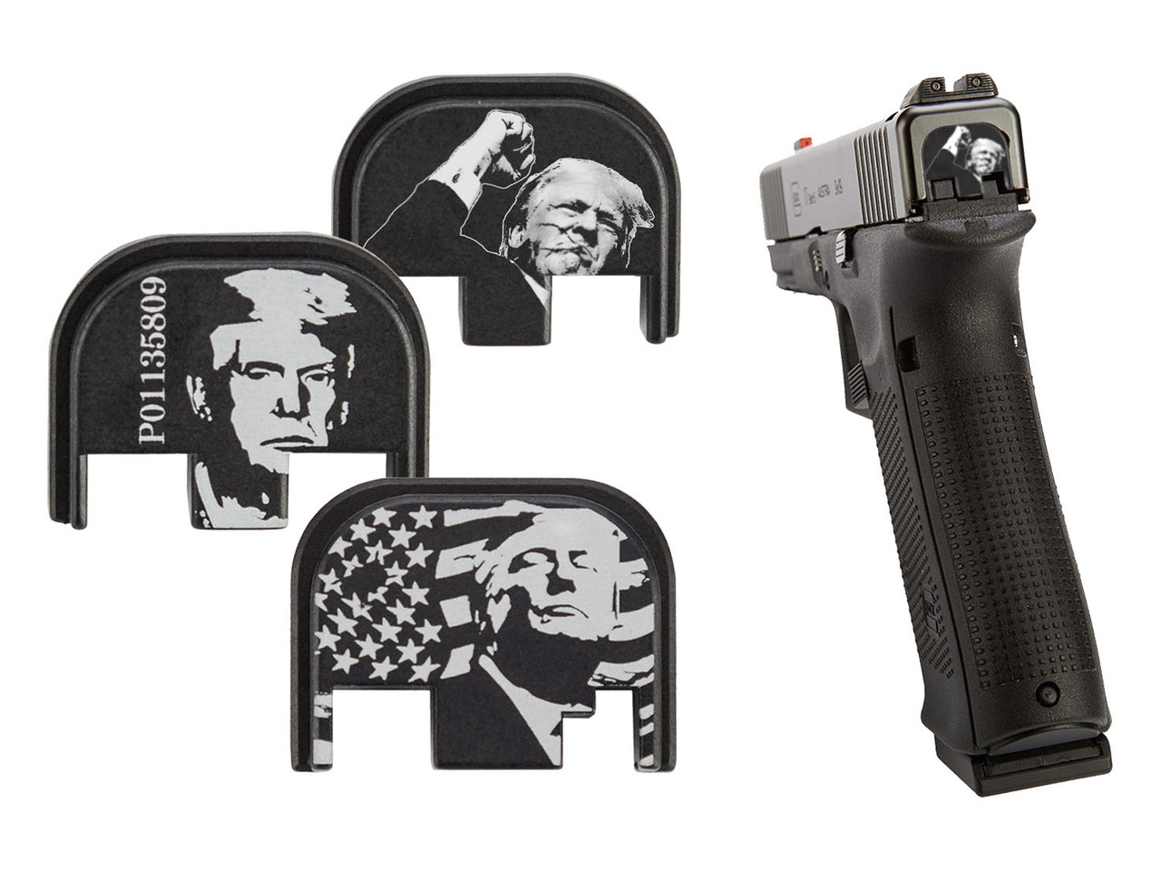 NDZ Trump Glock Gen 1-5 Rear Slide Cover Plates | NDZ Performance