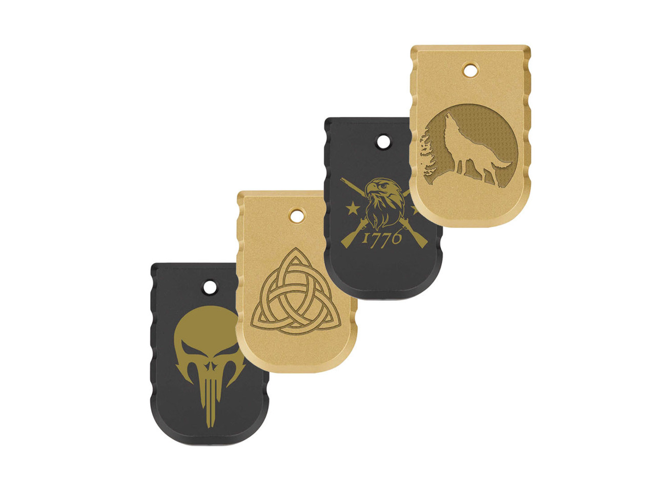 NDZ Glock Gen 5 Magazine Floor Plate Heavyweight Brass | NDZ