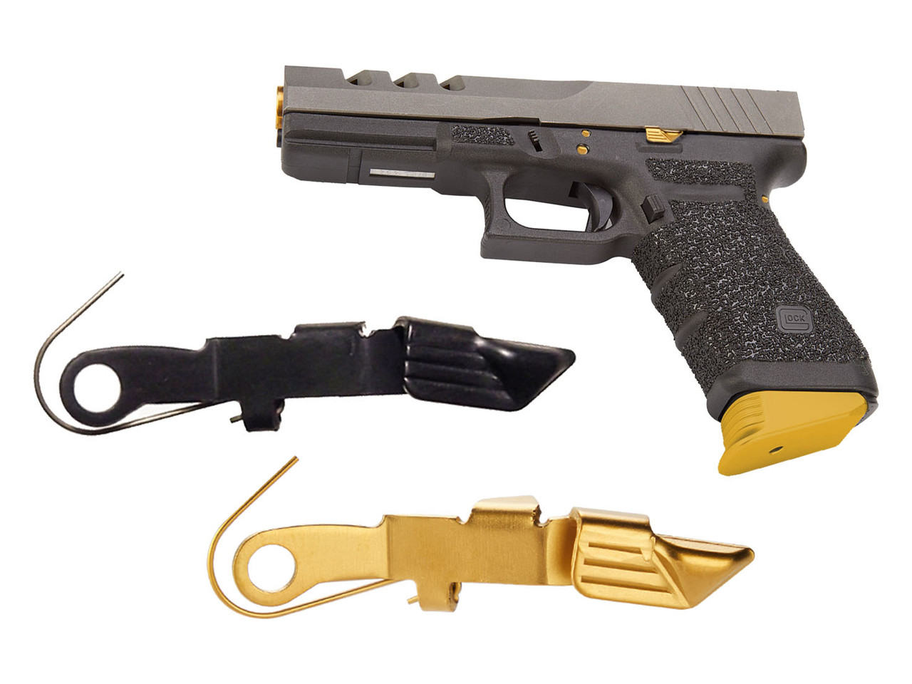 Glock GEN 1-4 G20, G30 Extended Slide Stop Release Lever SP01034