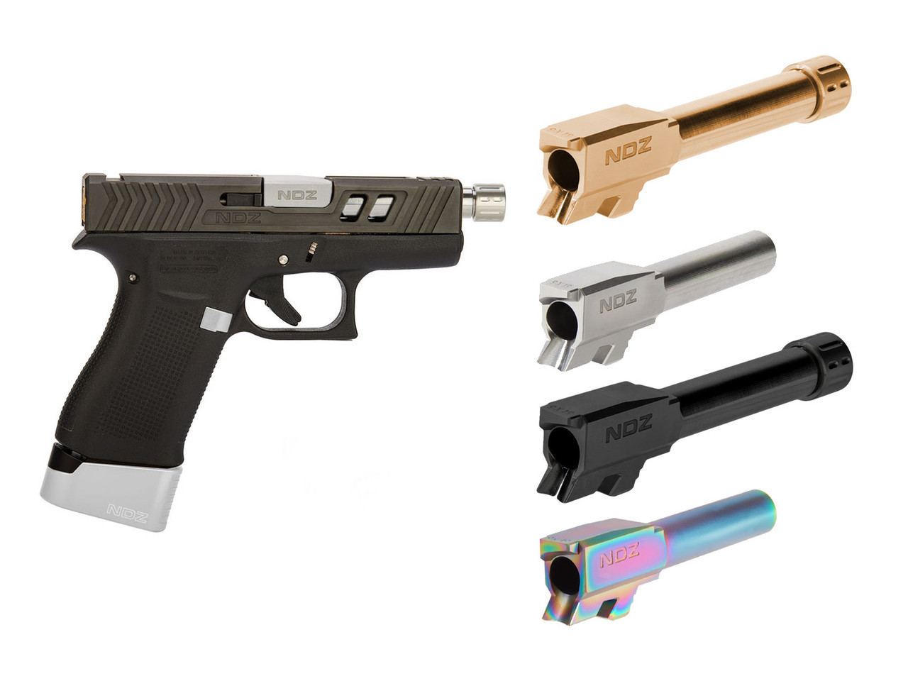 NDZ Glock 43, 43X Barrel NDZ Performance