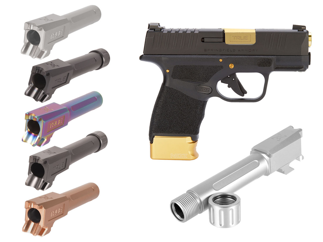 True Precision Springfield Hellcat Barrel | NDZ Performance