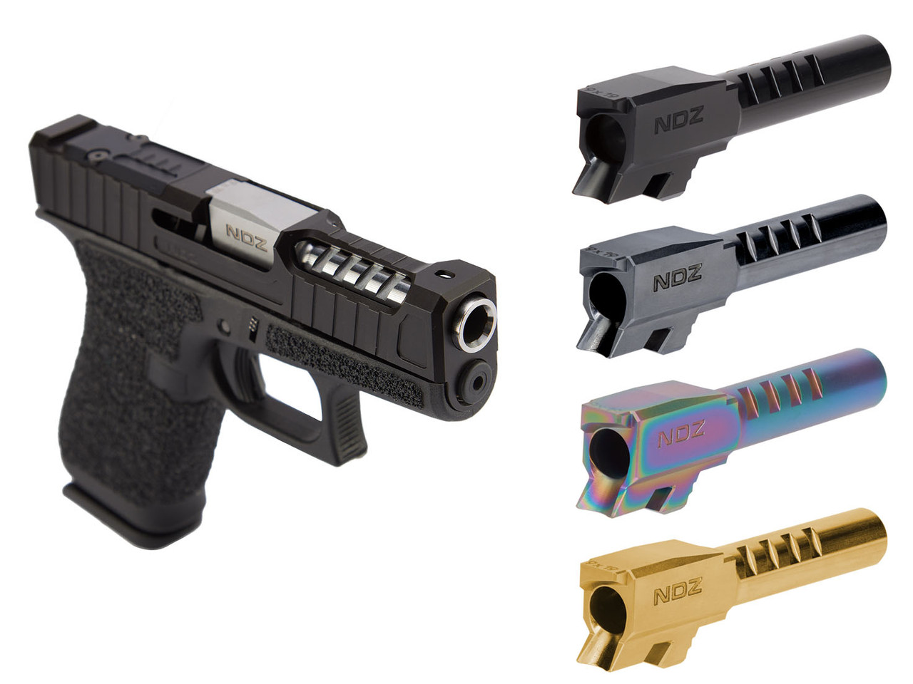 NDZ Glock 43, 43X Achilles Barrel NDZ Performance