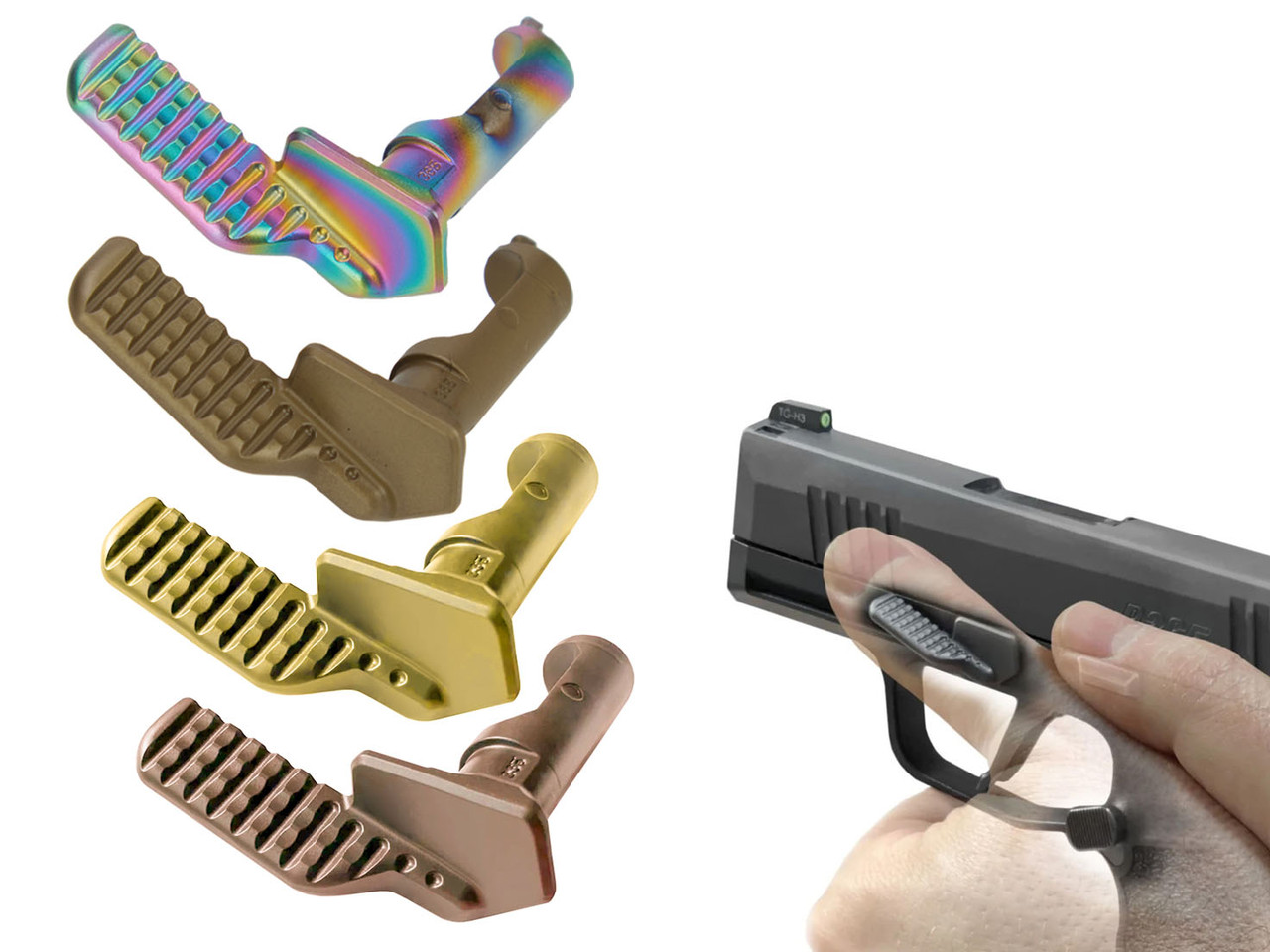 Align Tactical Sig P365 Thumb Rest Takedown Lever | NDZ Performance