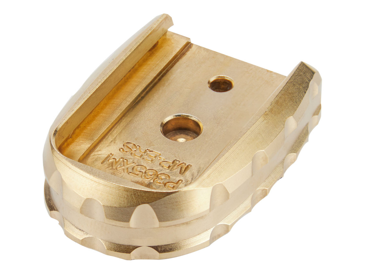 NDZ Sig Sauer P365 X Macro, Fuse Magazine Plate Heavyweight Brass
