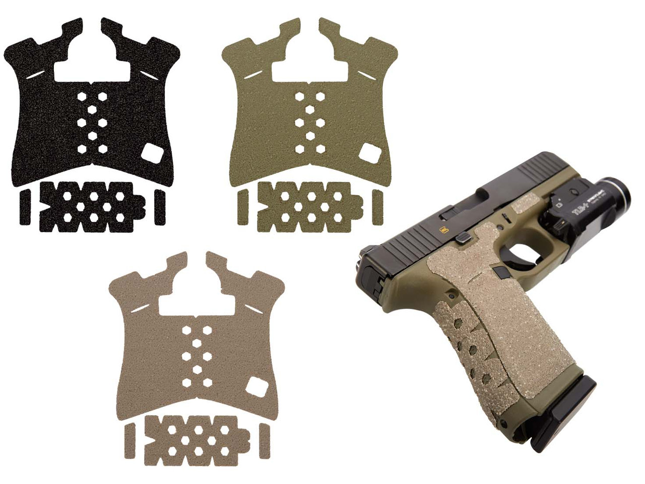 NDZ Glock 17 Gen 5 Pro Wrap Around Decal Grip | NDZ Performance