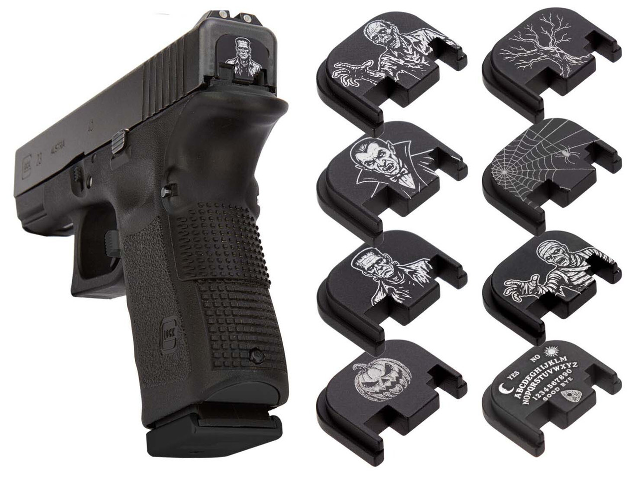 NDZ for Glock Halloween Rear Slide Cover Plates | NDZ Performance