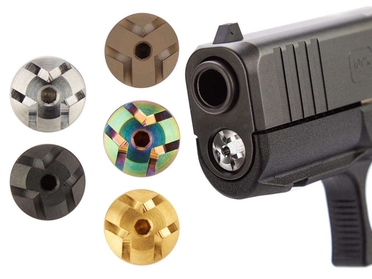 NDZ Glock 43 43X 48 Heavyweight Series Guide Rod Screw | NDZ