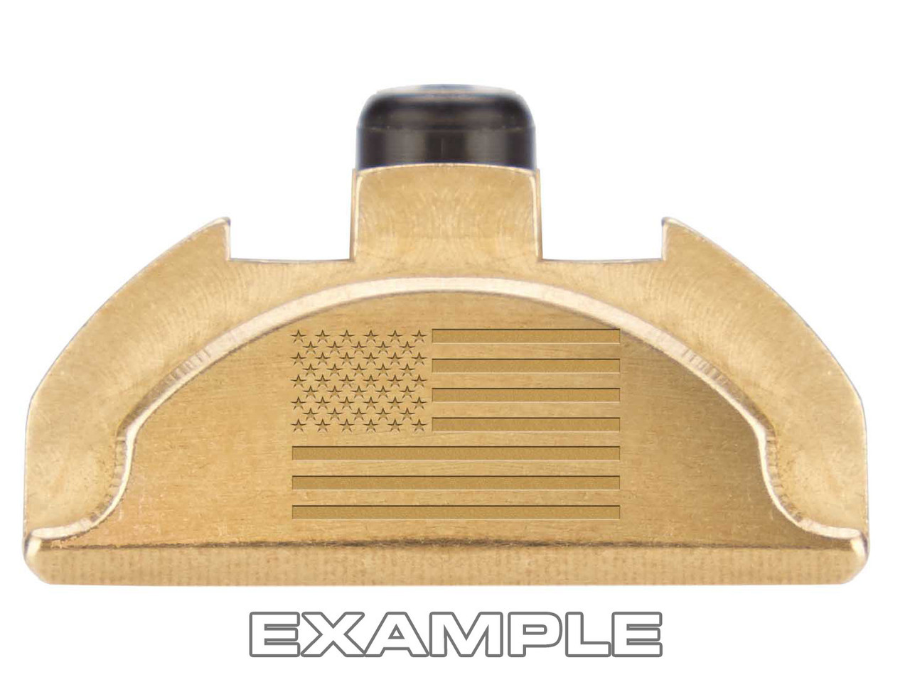 NDZ for Glock Gen 4-5 Grip Plug, Heavyweight Brass | NDZ Performance