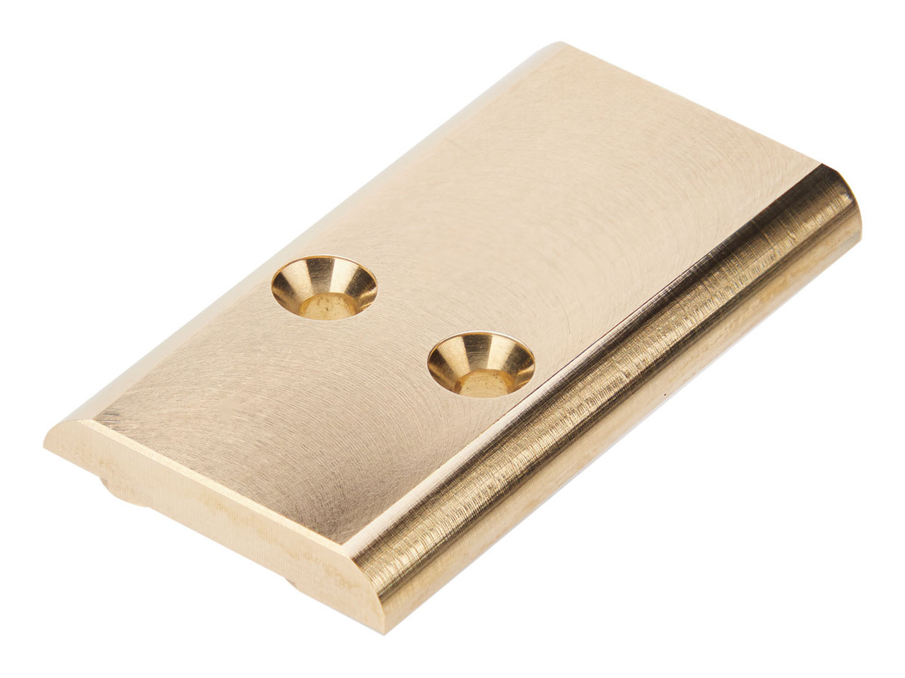 NDZ Glock Gen 4-5 & Crossover MOS Optic Cover Plate, Brass | NDZ