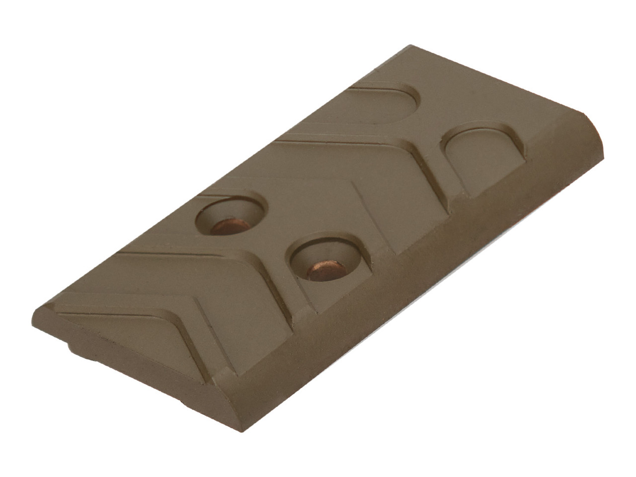 NDZ Glock Gen 4-5 & Crossover MOS Optic Cover Plate Brass, Aspis