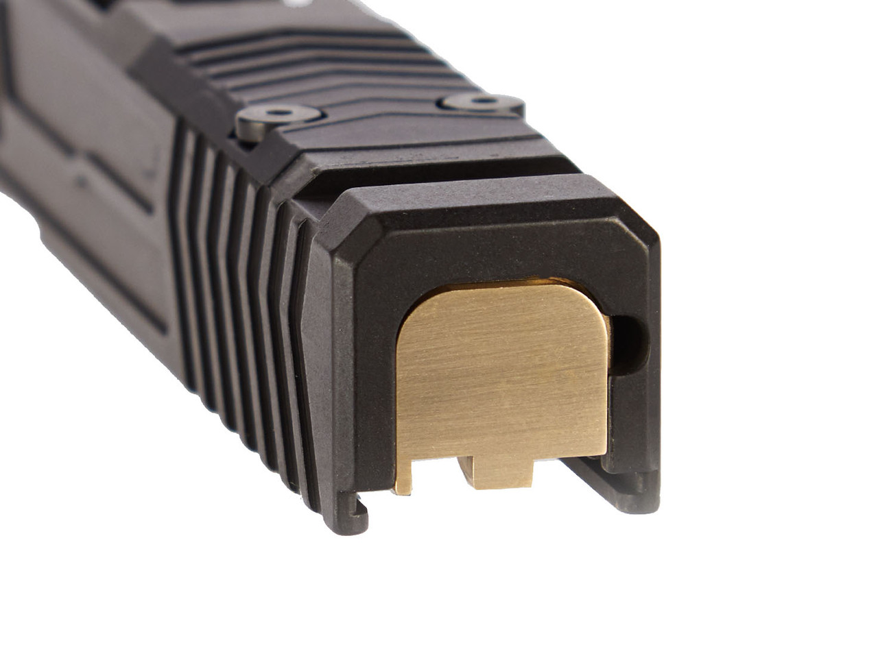 【NDY】専用 NDZ Glock 43 43x 48 Rear Slide Cover Plate, Heavyweight Brass