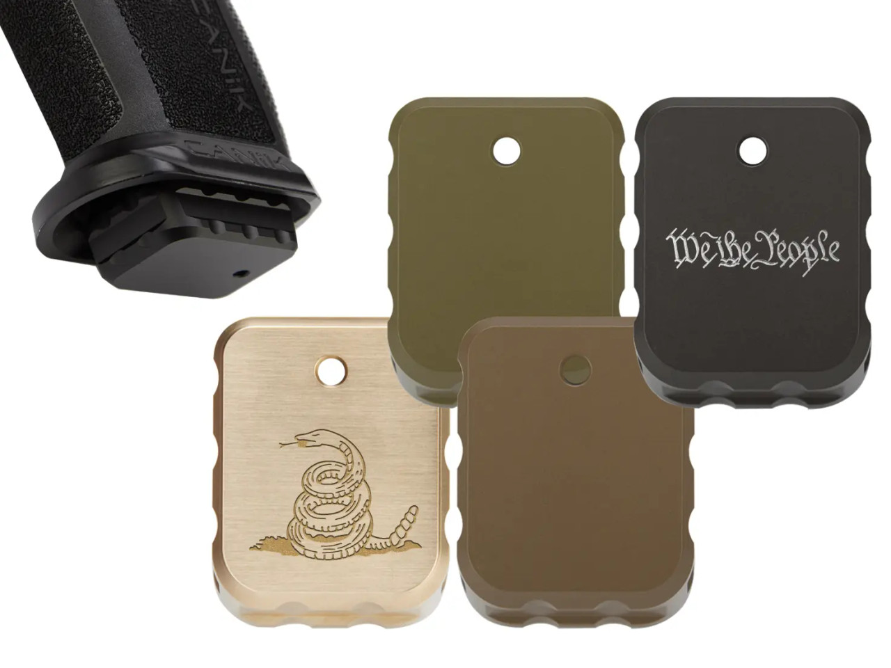 NDZ Canik TP9 Series Heavyweight Brass Competition Magazine Plate