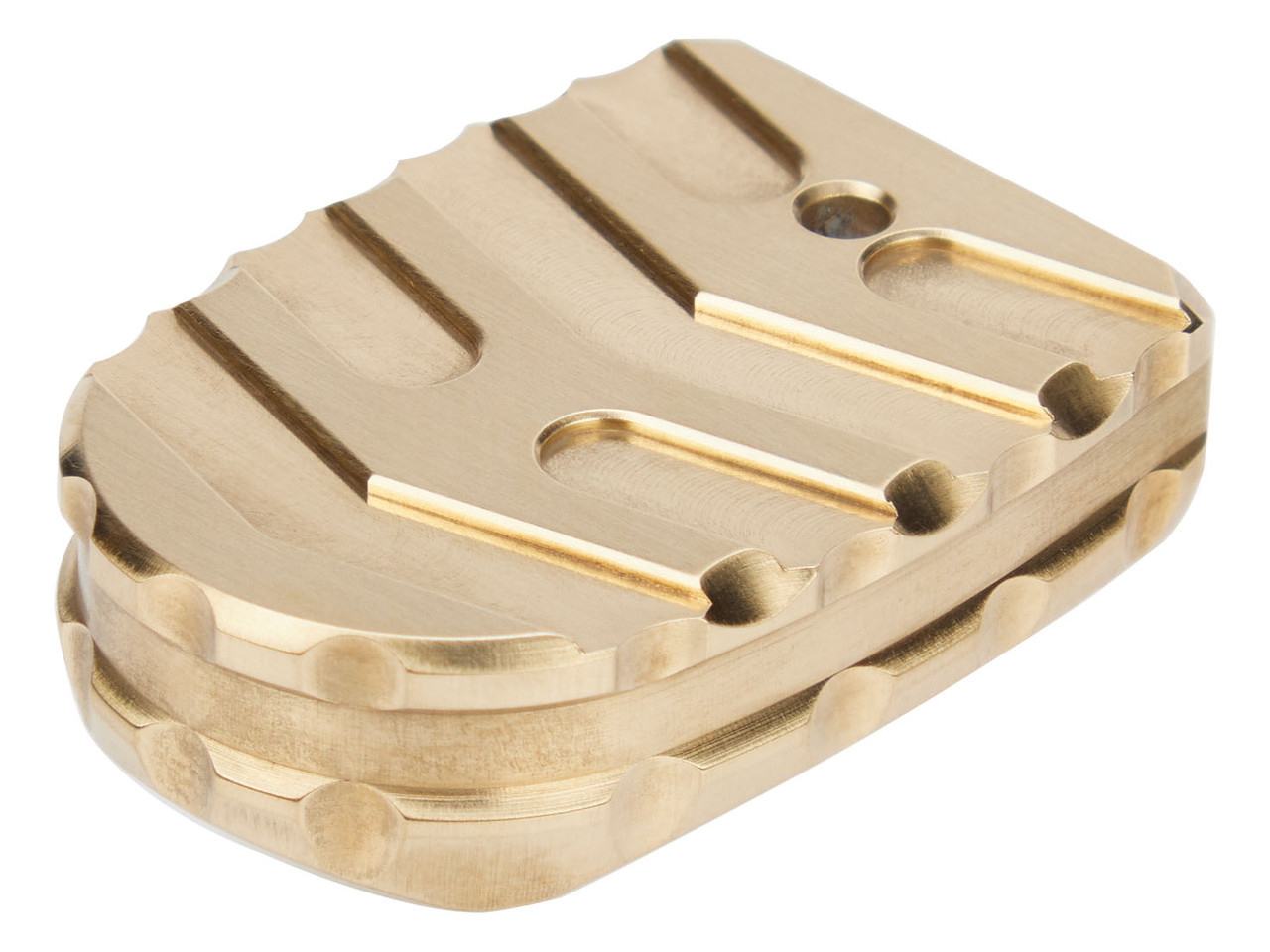NDZ Sig Sauer P365 X Macro Fuse Extended Brass Magazine Plate