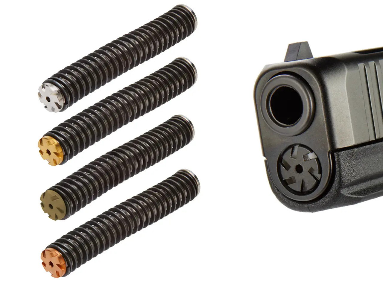 NDZ Glock 17 V-Series Heavyweight Guide Rod Assembly | NDZ Performance