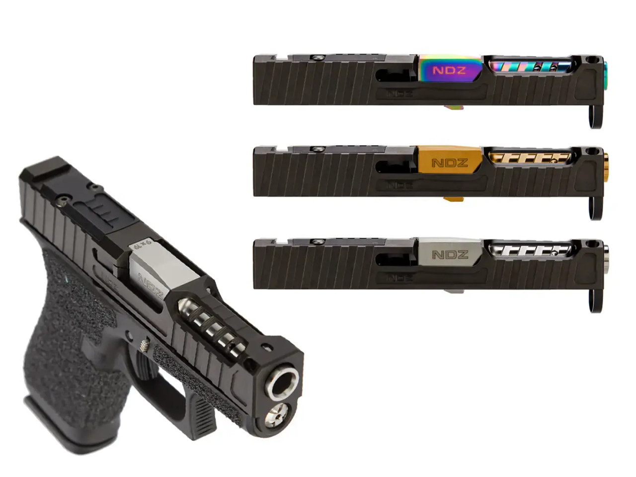 NDZ Glock 43, 43X Artemis Slide and Barrel | NDZ Performance