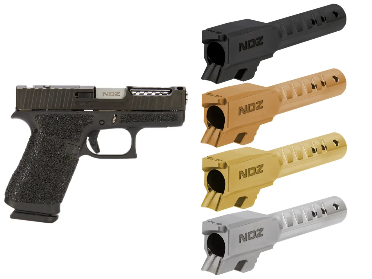 ND NDZ Glock 43, 43X Artemis Barrel | NDZ Performance