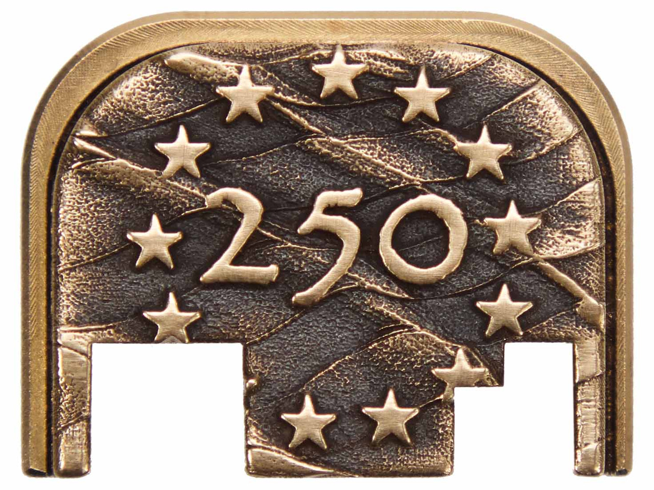 NDZ USA 250th Anniversary Brass Rear Plates | NDZ Performance