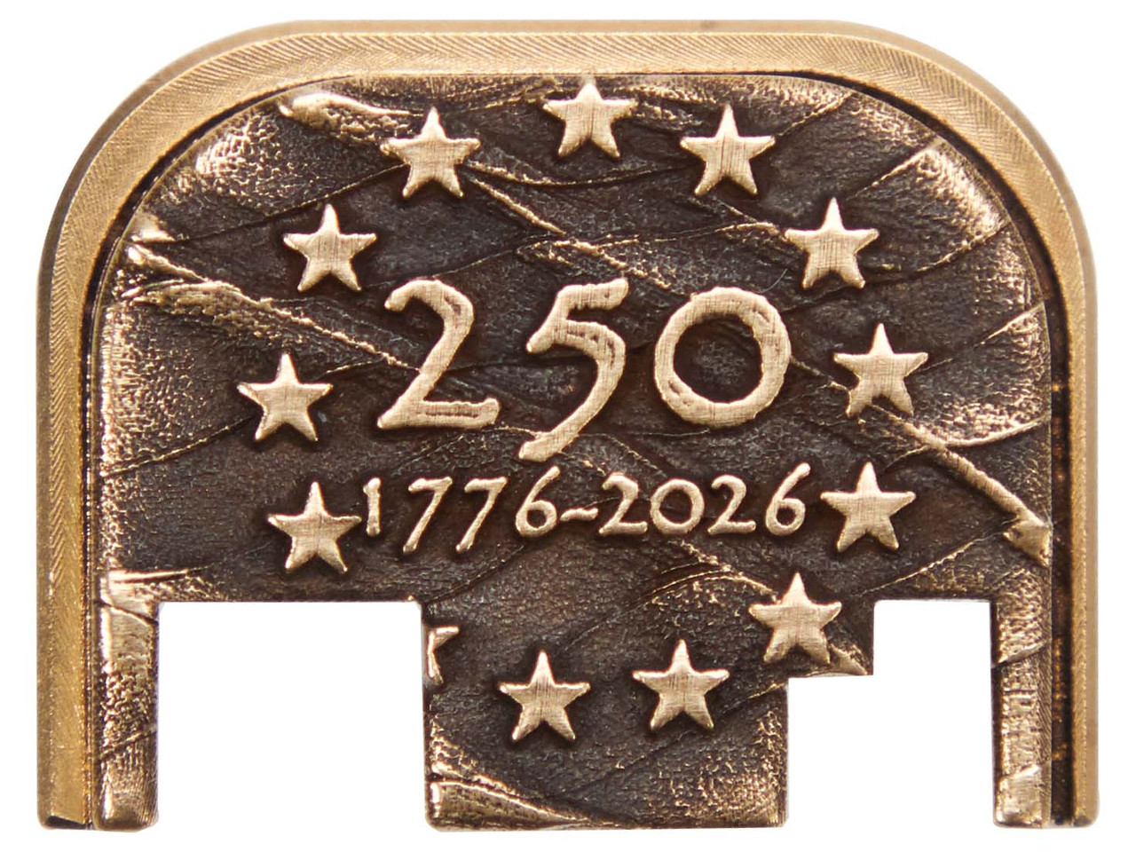 NDZ USA 250th Anniversary Brass Rear Plates | NDZ Performance