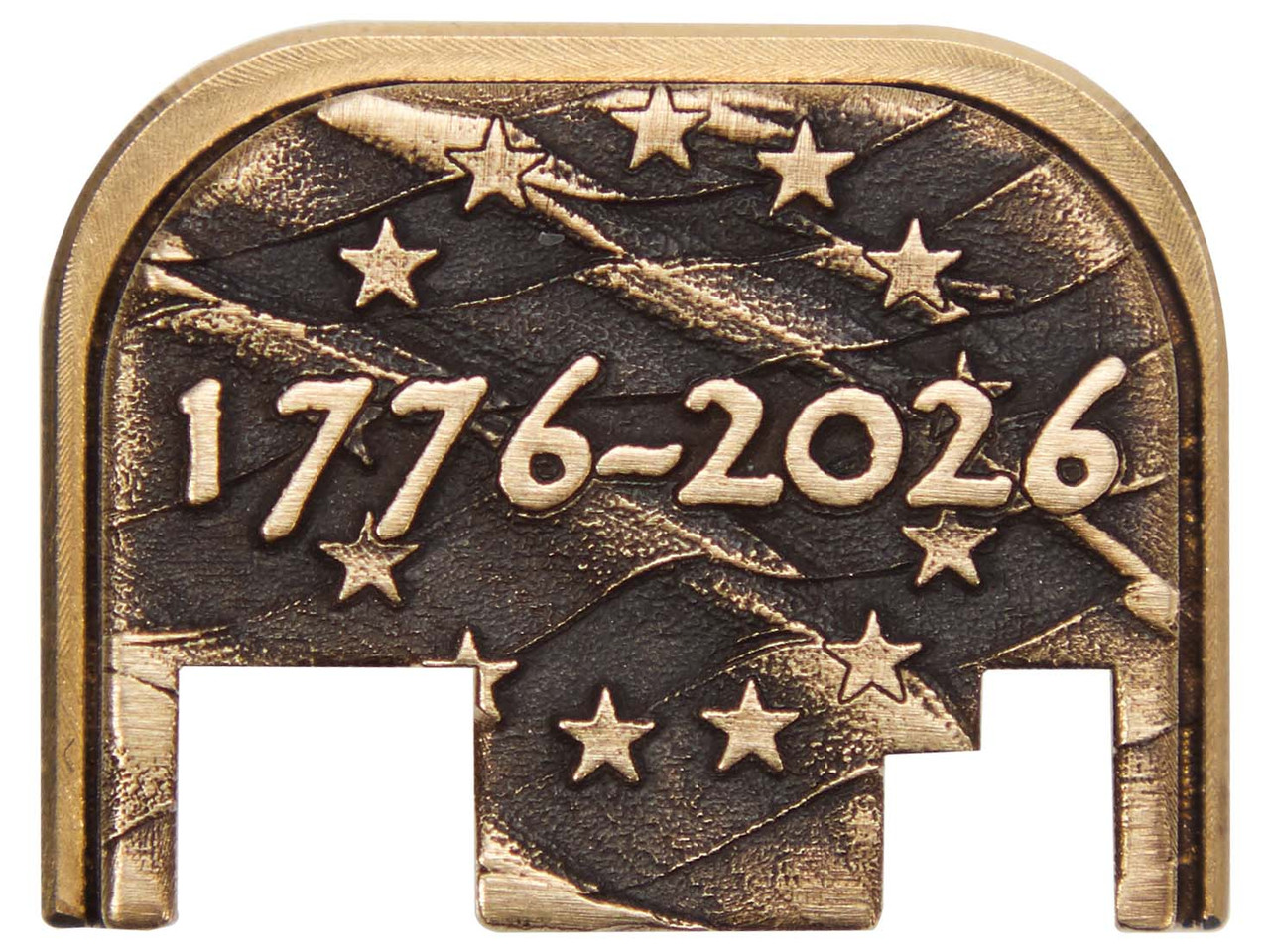 NDZ USA 250th Anniversary Brass Rear Plates | NDZ Performance