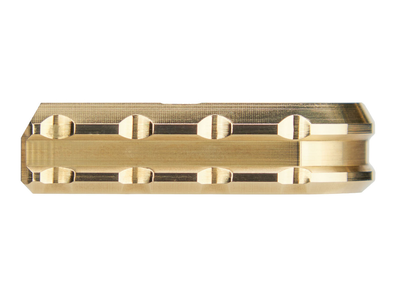 NDZ for Glock 43X, 48 Extended Magazine Base Plate, Brass | NDZ