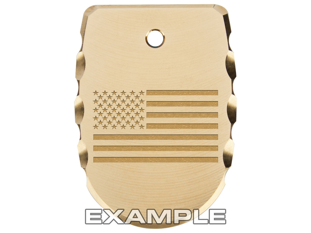 NDZ Sig P365 X Macro Fuse Magazine Plate, Brass | NDZ Performance