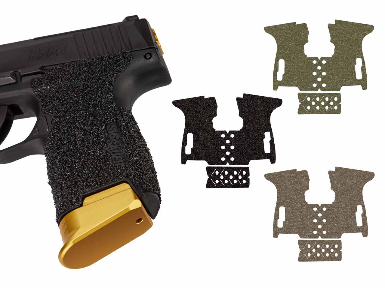 NDZ Pro Decal Grip for Sig P365 - Granulate | NDZ Performance