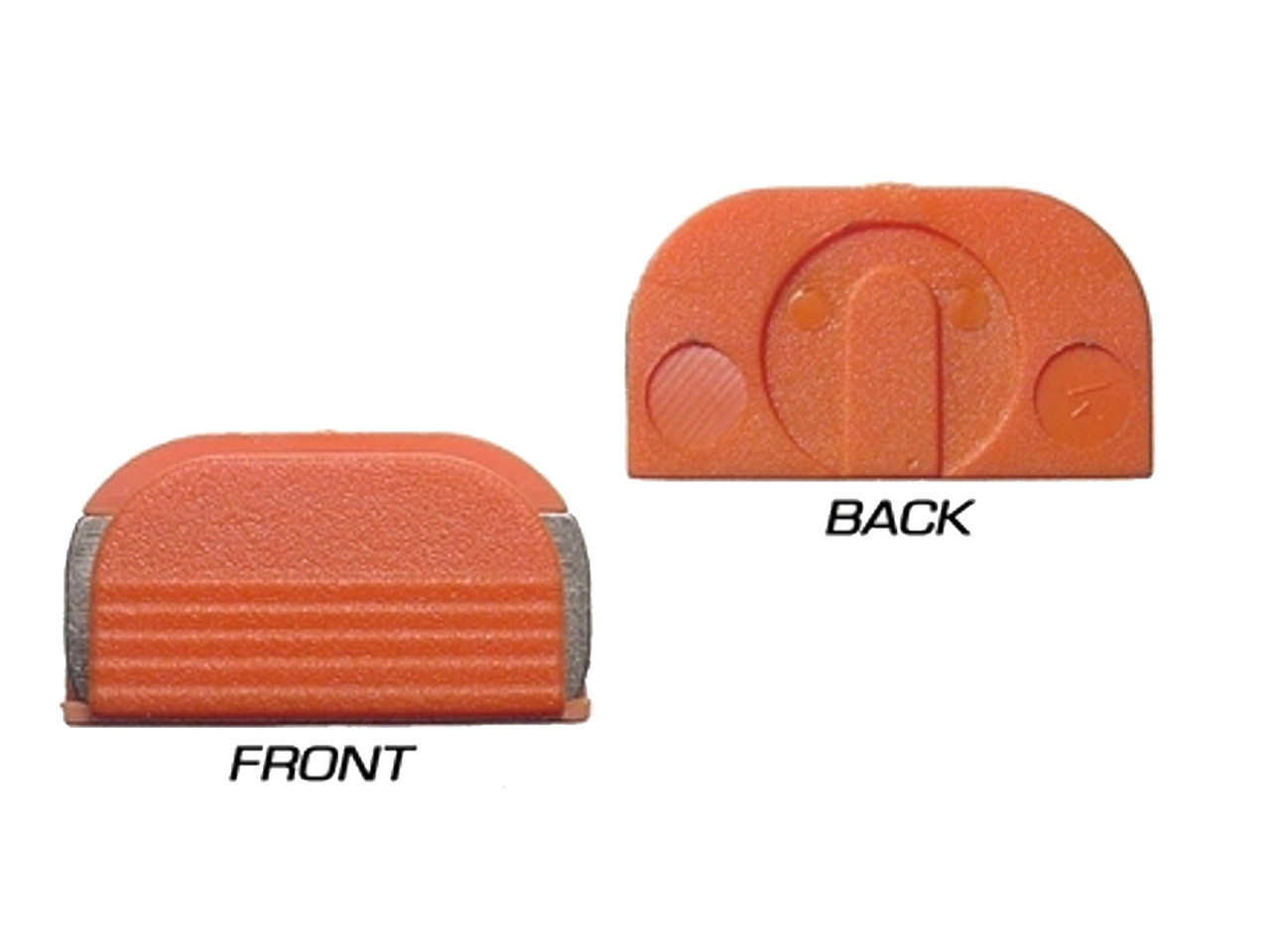 Glock OEM Orange Rear Slide Cover Test Armorers Plate SP05865 GEN