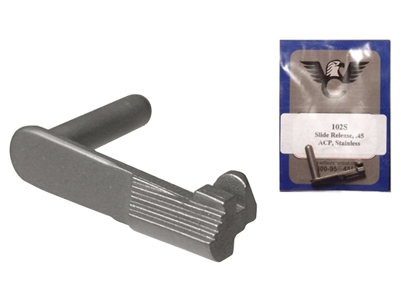 Wilson Combat 1911 Extended Slide Stop Stainless WC-102S | NDZ