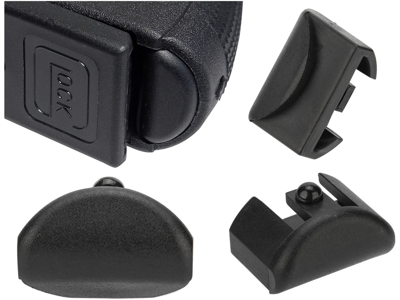 NDZ Grip Plug P6 for Glock 17, 19, 22, 23, 24, 31, 32, 34, 35, 37