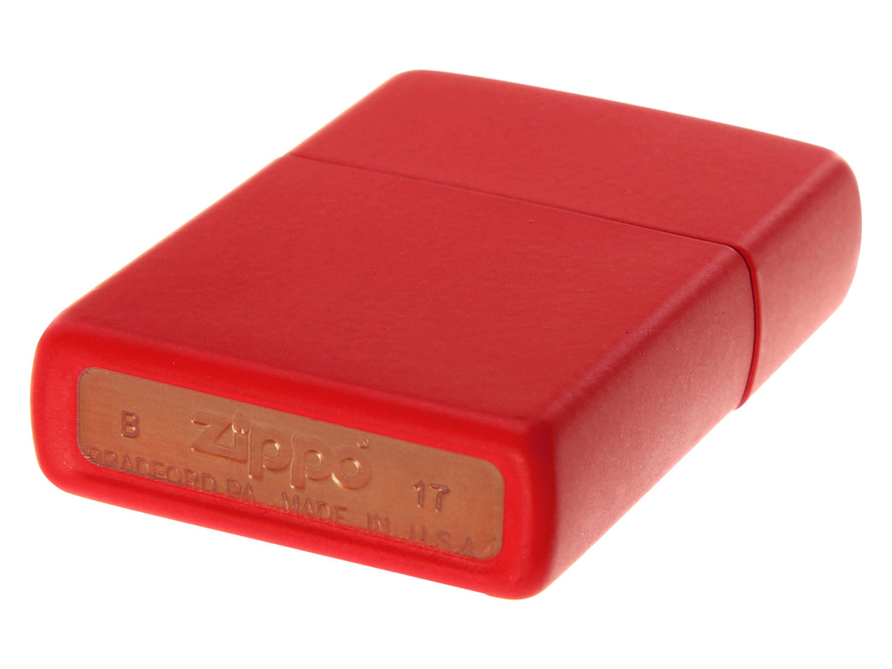 Zippo Matte Red Windproof Lighter | NDZ Performance