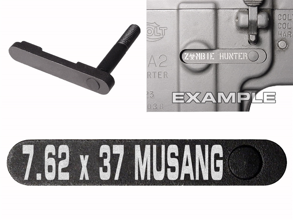 NDZ AR-15 SW 15-22 Black Magazine Catch 762 x 37 MUSANG | NDZ