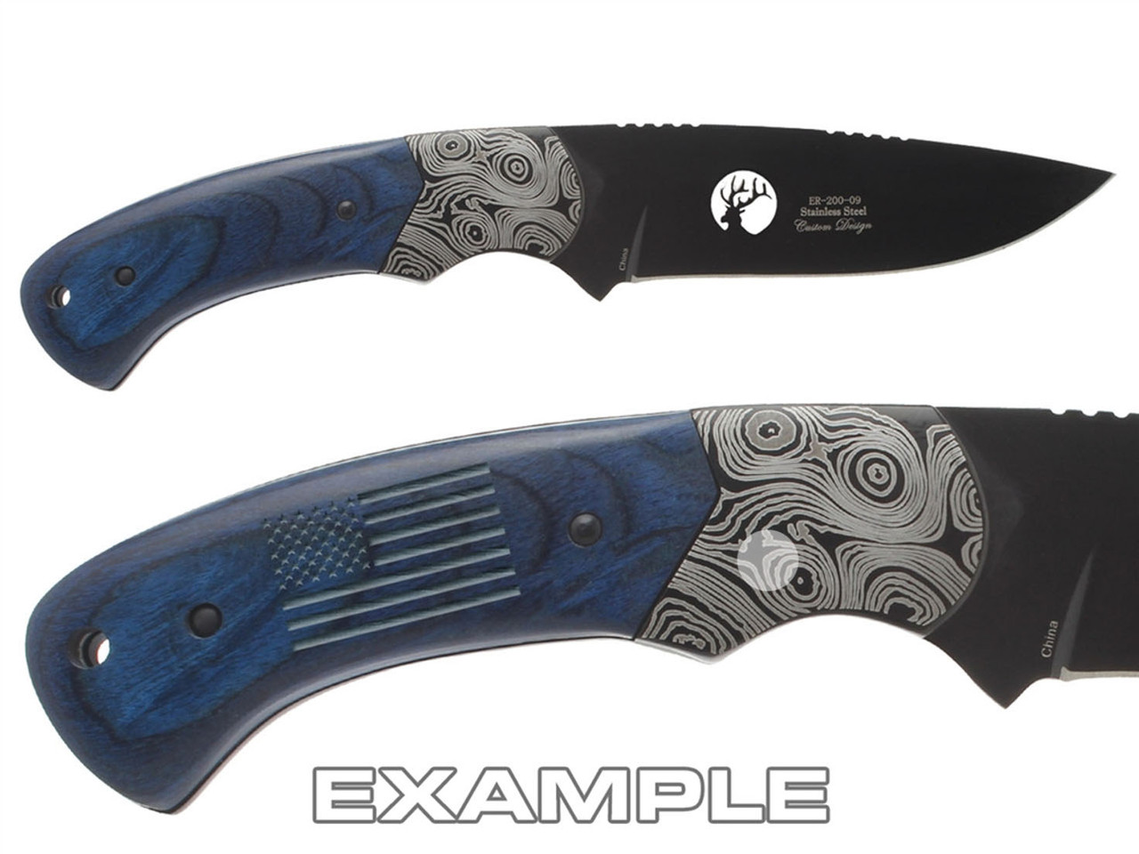 Elkridge Knife ER-200-09BL Fixed Blade | NDZ Performance