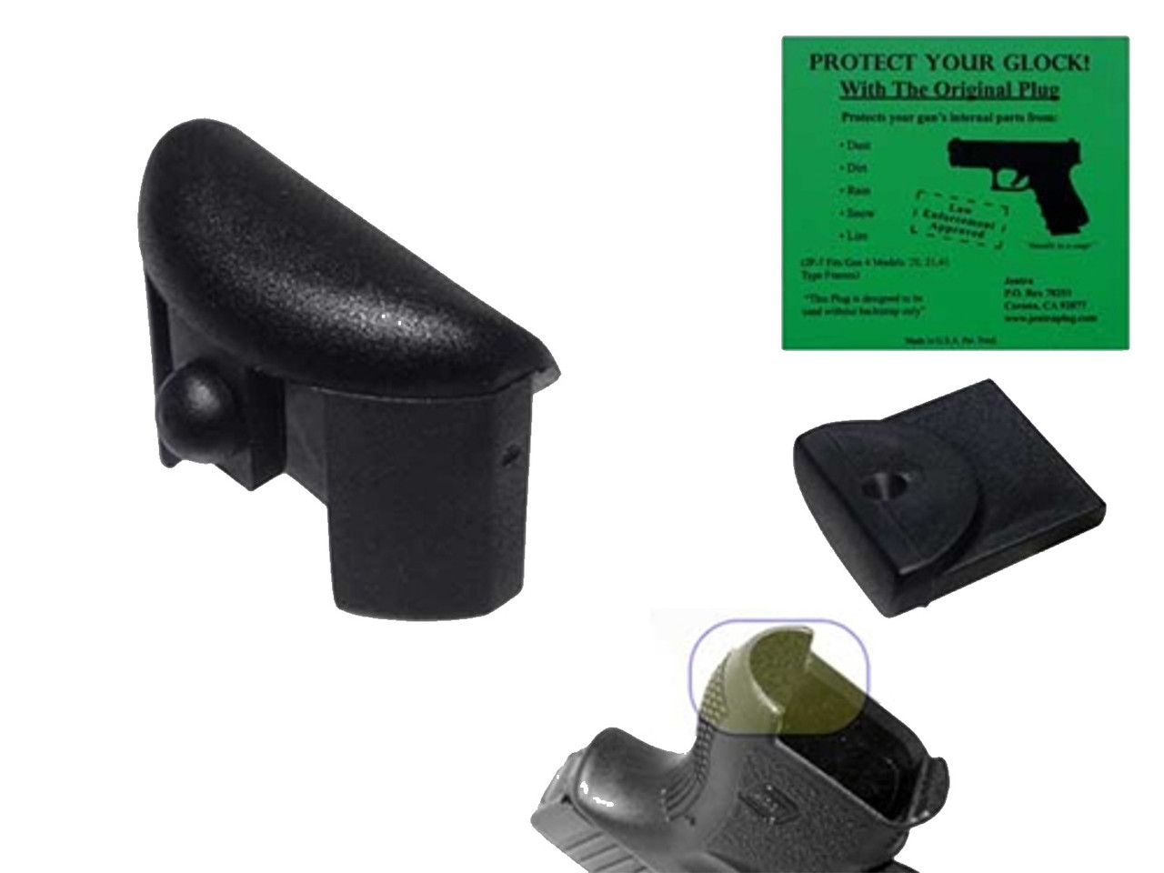 Jentra JP7 Grip Plug 20, 21, 40, 41 for Glock GEN 4 | NDZ Performance