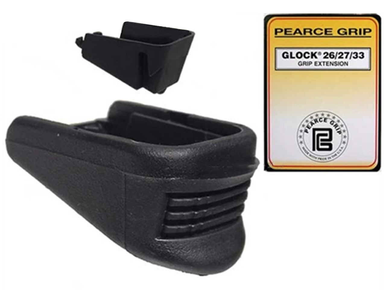 ペッパーピグ Pearce Grip PG-2733 Plus One Extension for Glock GEN 1-3 26 27 33