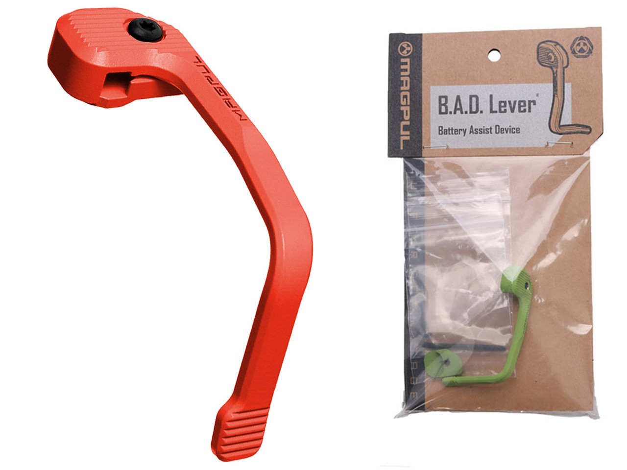 magplu B.A.D レバー　bad Magpul B.A.D. Lever Battery Assist Device Cerakote USMC Red for AR