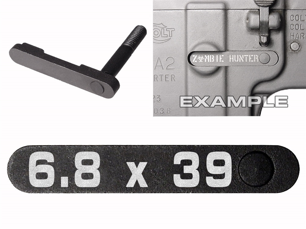 NDZ AR-15 SW 15-22 Black Magazine Catch 6.8 x 39 | NDZ Performance