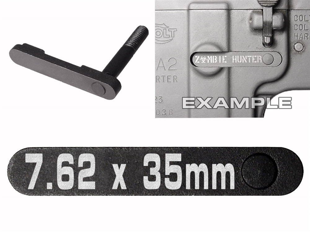 NDZ AR-15 SW 15-22 Black Magazine Catch 7.62 x 35mm | NDZ Performance