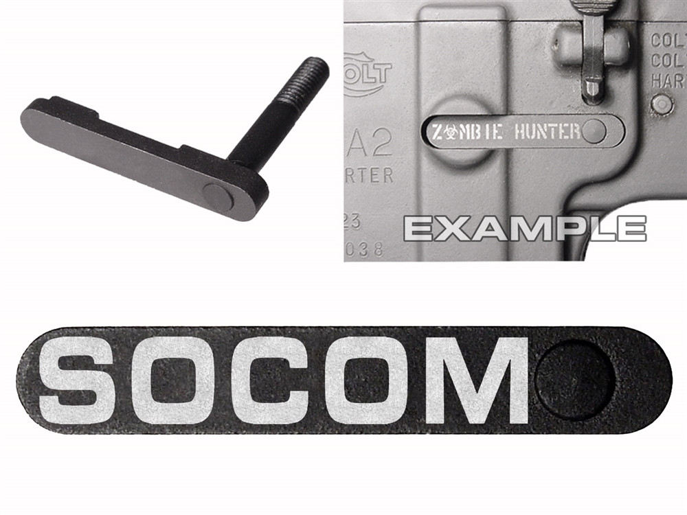 NDZ AR-15 SW 15-22 Black Magazine Catch 1409 SOCOM txt | NDZ