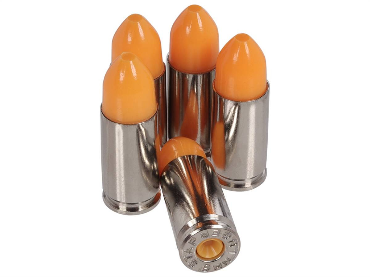 ST Action Pro 9mm 5 Pack Dummy Practice Training Rounds | NDZ