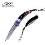 Masters Collection Indian Native American Claw Shaped Knife Black MC-A046BK