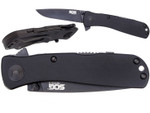 SOG Tactical Folding Knife Twitch II TWI12-CP Black (*LZ)