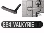 NDZ AR-15 SW 15-22 Black Magazine Catch 224 VALKYRIE