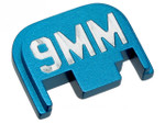NDZ Blue Rear Slide Plate For Glock GEN 1-4 9Mm 3-D CNC