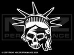 2068 - Statue of Liberty Skull