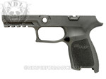 Sig Sauer P320 P250 Grip Module Compact .45 Cerakote Tungsten Small - Side View