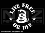 924 - Live Free or Die Snake Circle