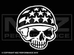 1899 - Skull Cap American Flag