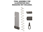 Ghost Plus 3 Magazine Plate for Glock GEN 1-5 models 17, 17L, 18, 22, 31, 34, 35, 37 - Product Installation Example